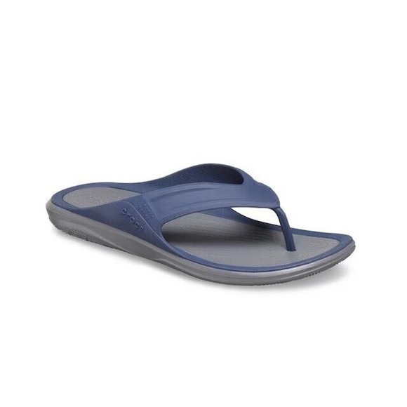 CROCS Other - CROCS Men's Black Swiftwater Wave Flip Flop 13 Thongs Iconic Comfort